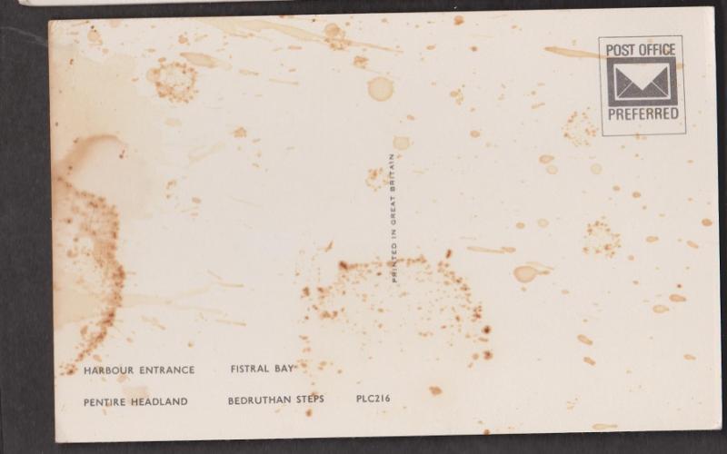 4 View Card Of Newquay, Cornwall, England - Unused - Stained On Back