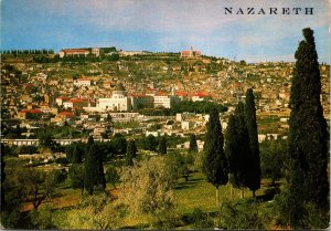 New Church Annunciation Nazareth Israel  Postcard