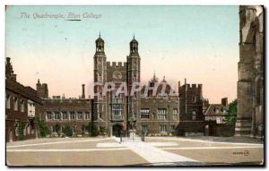 UK Postcard The Quadrangle Old Eton College