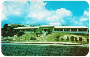 Antigua BWI Antigua Beach Hotel 1950s Postcard Caribbean