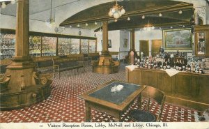 Advertising Lobby Food Libby McNeil Chicago Illinois Teich C-1910 Postcard 8167