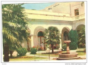 Livadia Sanatorium, Italian Courtyard, Crimea, Livadia, Ukraine, PU-1972