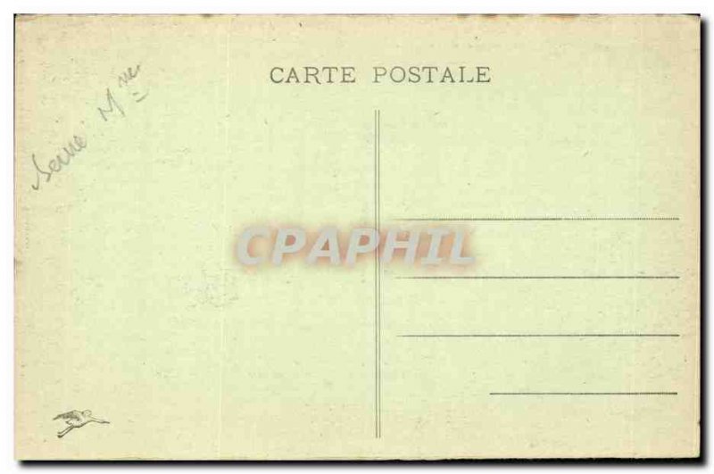 Rouen Old Postcard Square maiden