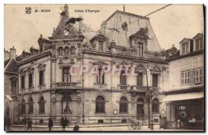 Old Postcard Bank Caisse d & # 39Epargne Dijon