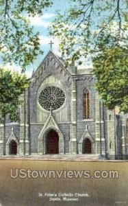 St. Peter's Catholic Church - Joplin, Missouri MO Postcard