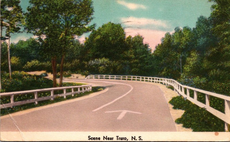 Canada Nova Scotia Scene Near Truro 1955