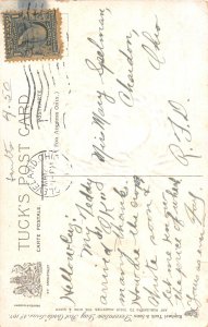 G79/ Patriotic Postcard c1910 President Abraham Lincoln Born Died Flag 32