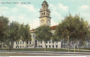 COLORADO SPRINGS, Colorado, 1900-1910's; Court House