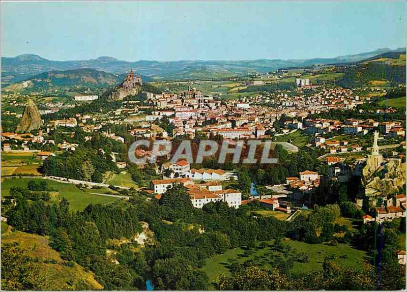 Old Postcard Le Puy en Velay (H L) Alt 630 m Vue Generale