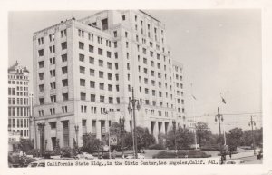 California Los Angeles Civic Center Showing California State Building Real Photo