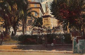 AJACCIO : statue du premier consul - etat