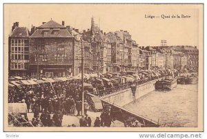 Quai De La Batte, Liege (Liege), Belgium, PU-1937