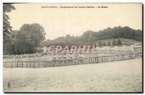Postcard Old Saint Cloud Location The Old Chateau La Basin