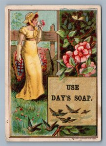 PHILADELPHIA DAY'S SOAP VICTORIAN TRADE CARD