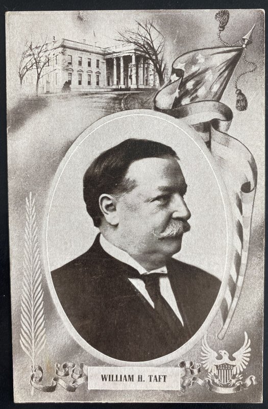 Mint USA Real Picture Postcard Political William H Taft