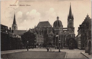 Germany Aachen Münster Dom Vintage Postcard C118