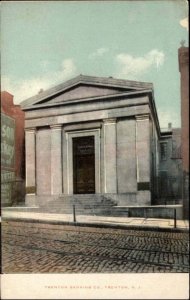 Trenton New Jersey NJ Trenton Banking Co Bank c1910 Vintage Postcard