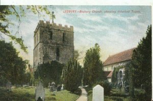 Herefordshire Postcard - Ledbury - Bosbury Church Showing Detached Tower - 7611A