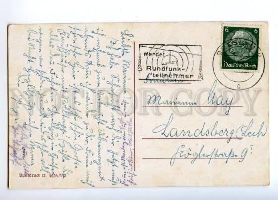 174083 GERMANY BRESLAU Vintage RPPC Rundfunk mark