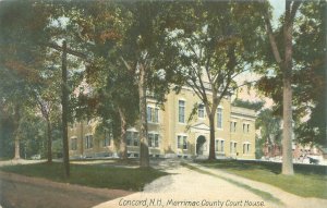 Concord  New Hampshire Old Walker House Undivided Back Postcard Unused
