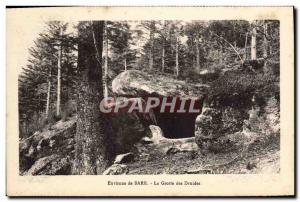 Old Postcard Barr Surroundings Of The Cave Of Druids