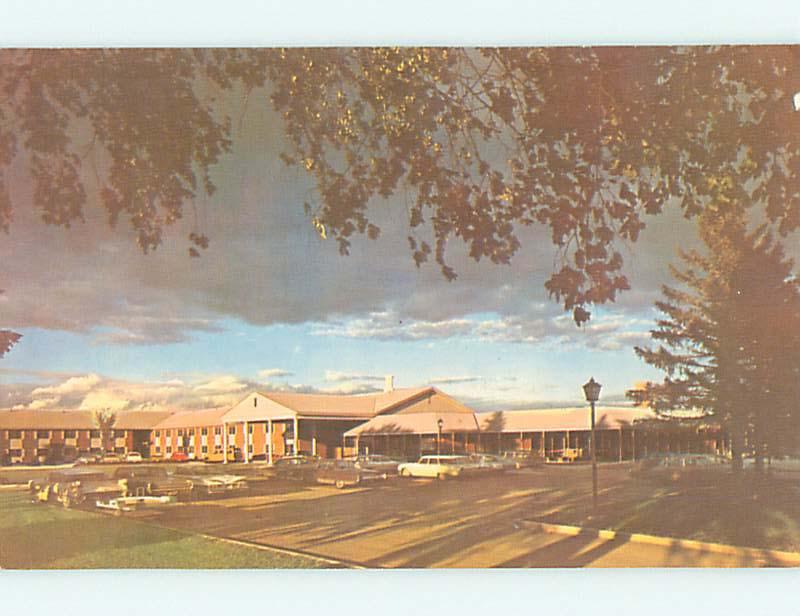 Pre-1980 OLD CARS & RAMADA INN MOTEL Sioux Falls South Dakota SD s9230