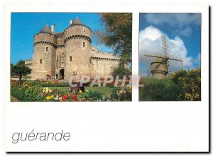 Postcard Modern Colors of Brittany's Cote d'Amour Guerande Loire Atlantique T...