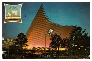 1964 GM's Futurama Building, New York's World Fair, NYC, NY Postcard