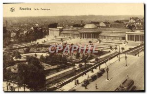 Old Postcard Brussels Botanical Garden