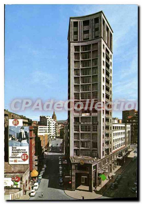 Postcard Modern OVIEDO edifice Giraffe