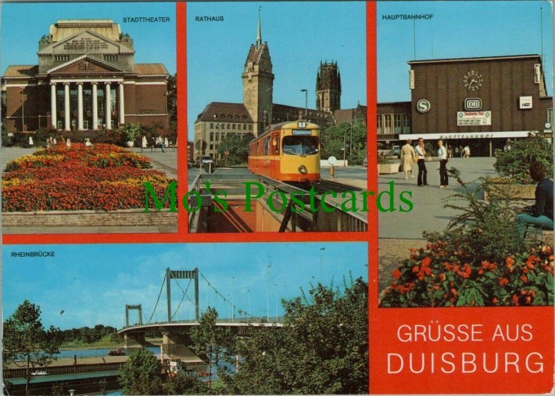 Germany Postcard - Grusse Aus Duisburg  RR10948