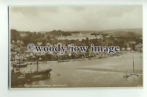 tp8867 - Devon - Early View of the Royal Navel College, at Dartmouth - Postcard