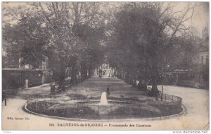 BAGNERES DE BIGORRE, Hautes Pyrenees, France, 1900-1910's; Promenade Des Cous...