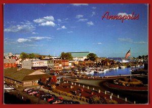 Maryland, Annapolis - Market House - Shops Along Dock Street- [MD-109X]