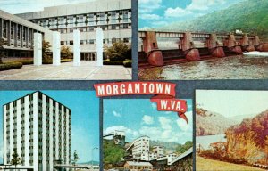 West Virginia Morgantown Showing University Hospital & More
