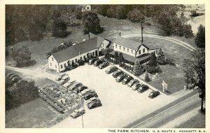 Vintage Postcard The Farm Kitchen U.S. Route 3 Hooksett NH Merrimack County