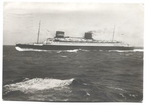 RPPC Postcard Norddeutscher Lloyd Bremen D Europa