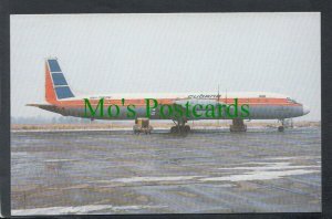 Aviation Postcard - Cubana IL-18D Aeroplane at Praha Airport   SW4170