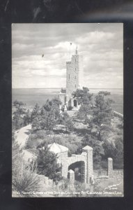 RPPC COLORADO SPRINGS COLORADO WILL ROGERS SHRINE VINTAGE REAL PHOTO POSTCARD