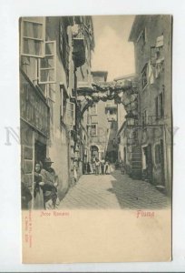 433748 Croatia Rijeka FIUME Arco Romano shop Vintage postcard