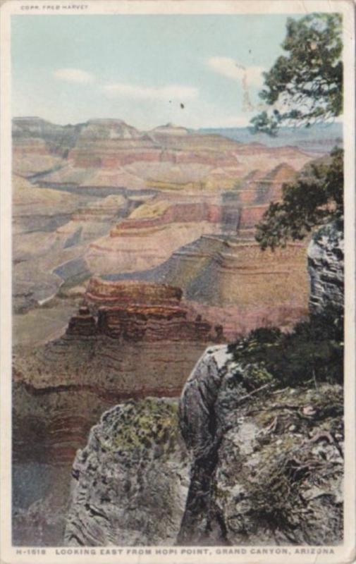 Fred Harvey Looking East From Hopi Point Grand Canyon National Park Arizona 1...