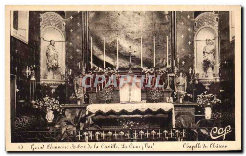 Old Postcard Crau Grand seminatire of Castile