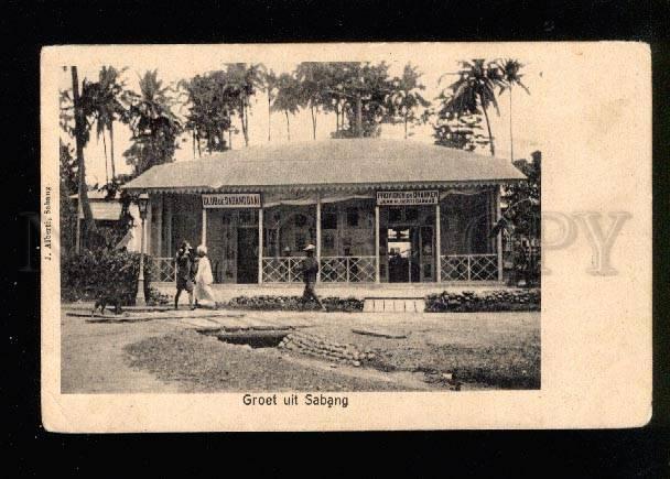 045740 INDONESIA HOLLAND INDIA SABANG Groet uit Vintage PC