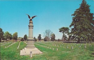 Murfreesboro TN, National Cemetery Civil War Battlefield Stones River, Chrome PC