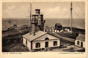 CPA La Pointe du Raz - Le Semaphore et La Pointe du Raz (1033166)