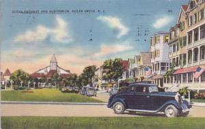 New Jersey Ocean Grove Ocean Pathway and Auditorium 1937