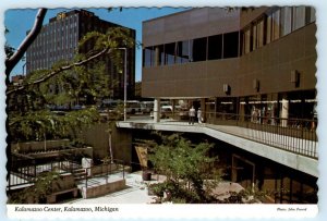 KALAMAZOO, Michigan MI ~ KALAMAZOO CENTER Shopping c1970s 4x6 Postcard