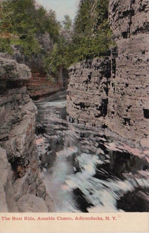 New York Adirondacks The Boat Ride Ausable Chasm