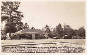 Florida Old Town Suwannee Gables Restaurant Real Photo