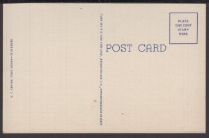 Humour - Texas Cowboy Riding a Jack Rabbit  - Linen